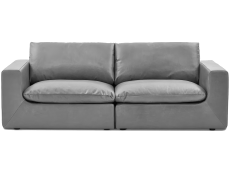 Диван двухместный из экокожи Nappa Тромпетенбаум C978446