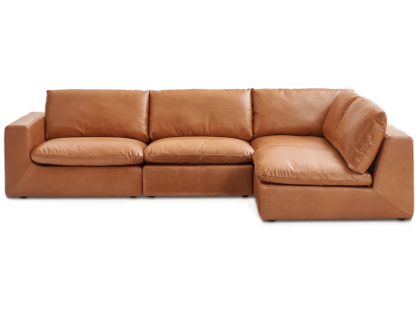 Диван угловой из экокожи Nappa Тромпетенбаум C978244R