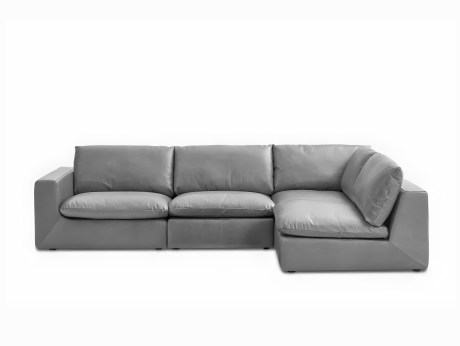 Диван угловой из экокожи Nappa Тромпетенбаум C978246R