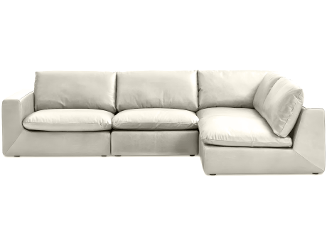 Диван угловой из экокожи Nappa Тромпетенбаум C978243R